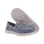 Kickback Couch Classic Woven Blue Grey 10122174