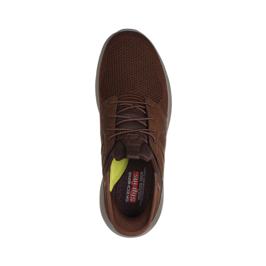 Skechers Slipins RLX Fit Newick Garner 210803 Cocoa Brown