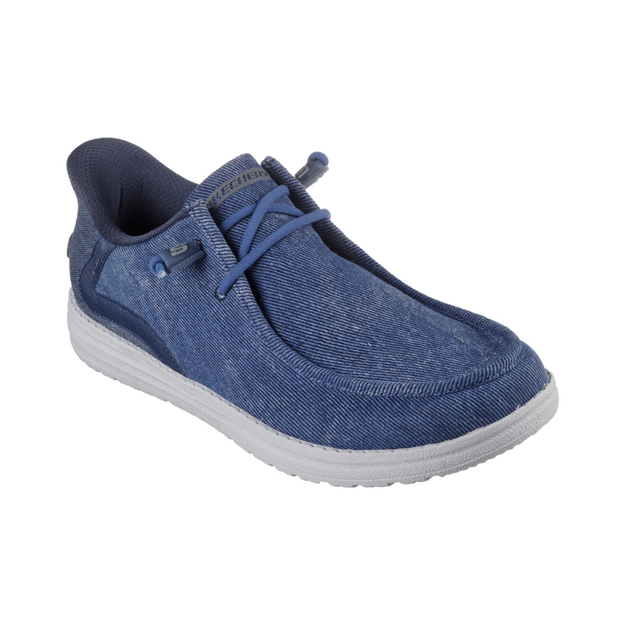 Skechers Slipins RLX Fit Melson Coronado 210959 Denim Blue
